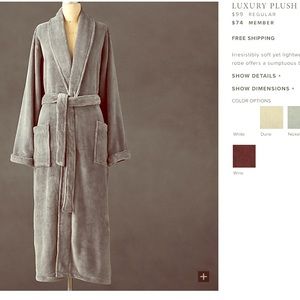 Restoration Hardware Plush Robe